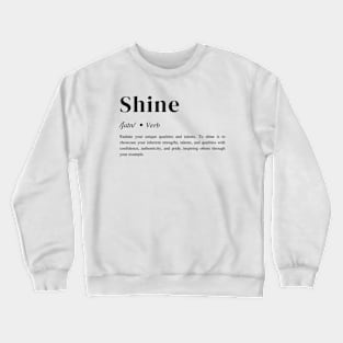 Motivational Word - Daily Affirmations and Inspiration Quote, Affirmation Quote Crewneck Sweatshirt